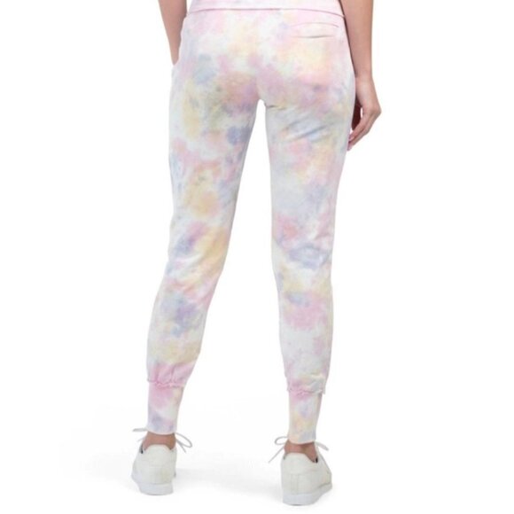 NWT Young Fabulous & Broke pastel tie dye jogger high waist sweatpants, S - Picture 2 of 6